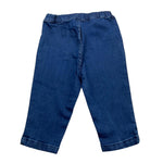 Carre'Ment Beau Jeans Tinta Unita con Elastico In Vita per Neonata Y30294 BLU CARRE'MENT BEAU 