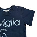 Siviglia T-Shirt Girocollo Tinta Unita con Stampa per Bambino SWVNTS17286J BLU SIVIGLIA 