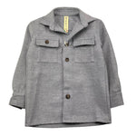 NUPKEET cappotto tinta unita con bottoni Grigio per Bambino 4DNK367 GRIGIO NUPKEET 