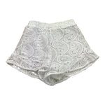 Twinset Completo Top-Short Tinta Unita Traforato per Bambina 251GJ2QR7 BIANCO TWINSET 