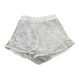 Twinset Completo Top-Short Tinta Unita Traforato per Bambina 251GJ2QR7 BIANCO TWINSET 