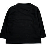 John Richmond Shirt Girocollo Tinta Unita con Logo per Neonato RIP26009TS NERO JOHN RICHMOND 