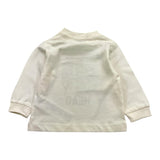 NEVER TOO shirt girocollo tinta unita con stampa Bianco per Neonato NT2219NX BIANCO NEVER TOO 