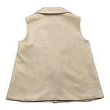 Fun & Fun Gilet Tinta Unita  Beige Per Bambina