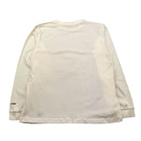 NEVER TOO shirt girocollo tinta unita con logo Panna per Bambino NT2115R PANNA NEVER TOO 