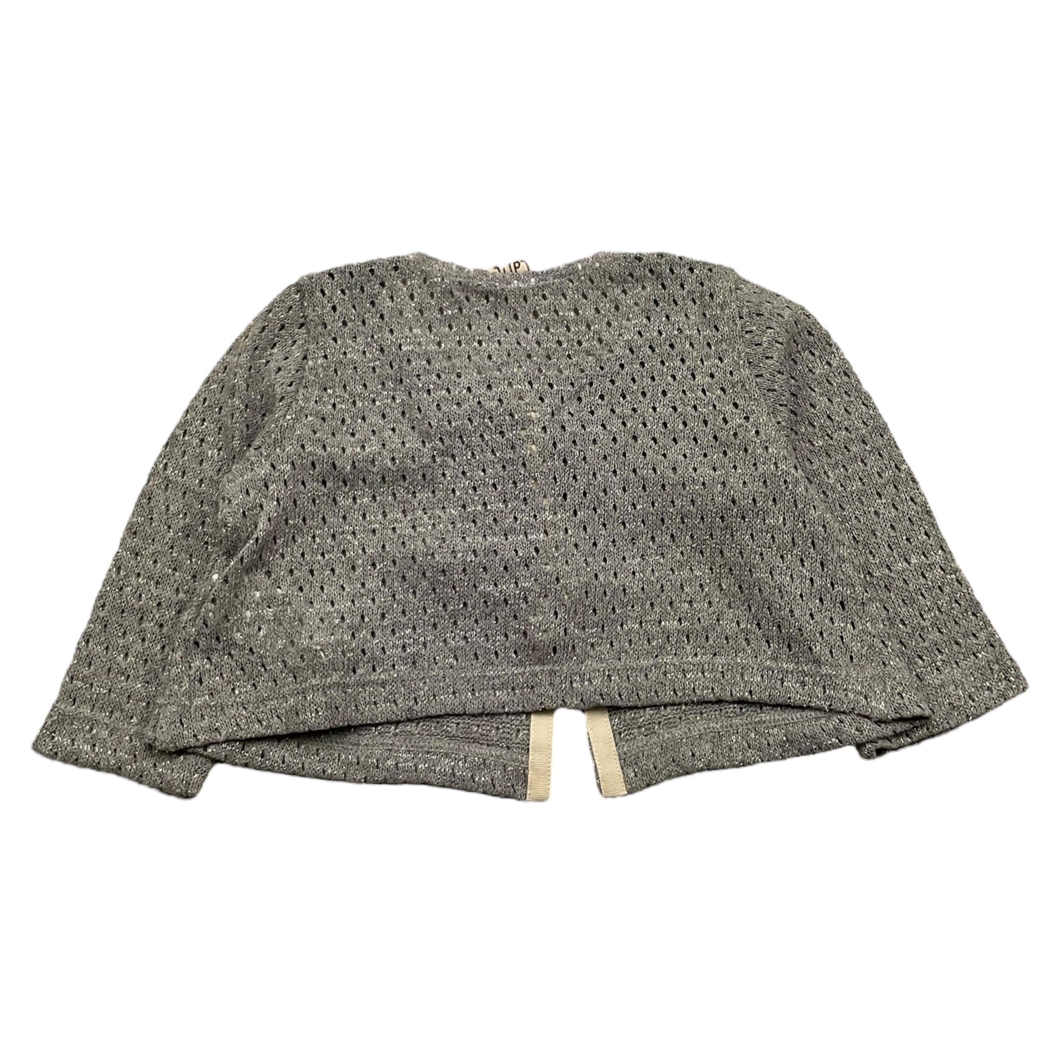 CAFFE' D'ORZO cardigan tinta unita con trafori Grigio per Neonata ZU9000Q GRIGIO CAFFE' D'ORZO 