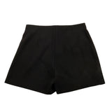 MARC ELLIS short tinta unita con bottoni in contrasto Nero per Bambina JMJS00202 NERO MARC ELLIS 