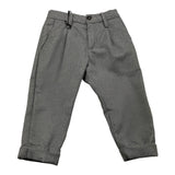 MICHAEL COAL pantalone tinta unita con elastico in vita Grigio per Bambino 020169 GRIGIO MICHAEL COAL 