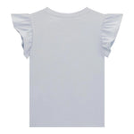 Guess T-Shirt Girocollo Tinta Unita con Logo per Neonata K5GI05K6YW4 BIANCO GUESS 