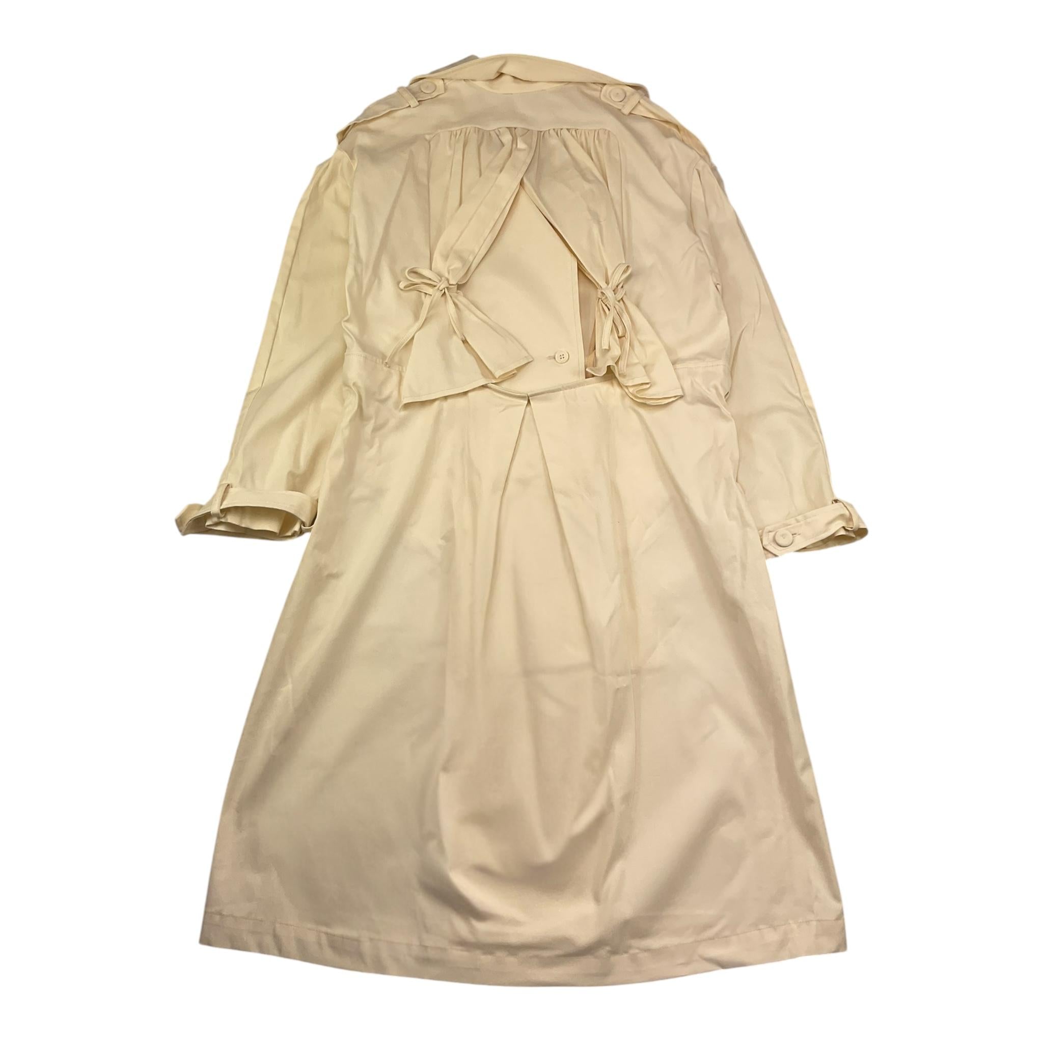 Vivetta Trench Tinta Unita con Scollo Posteriore per Bambina VE256110BE PANNA VIVETTA 