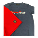 Refrigiwear Completo 2 Pezzi T-Shirt-Bermuda per Neonato 208DRMNS25 BLU/ROSSO REFRIGIWEAR 