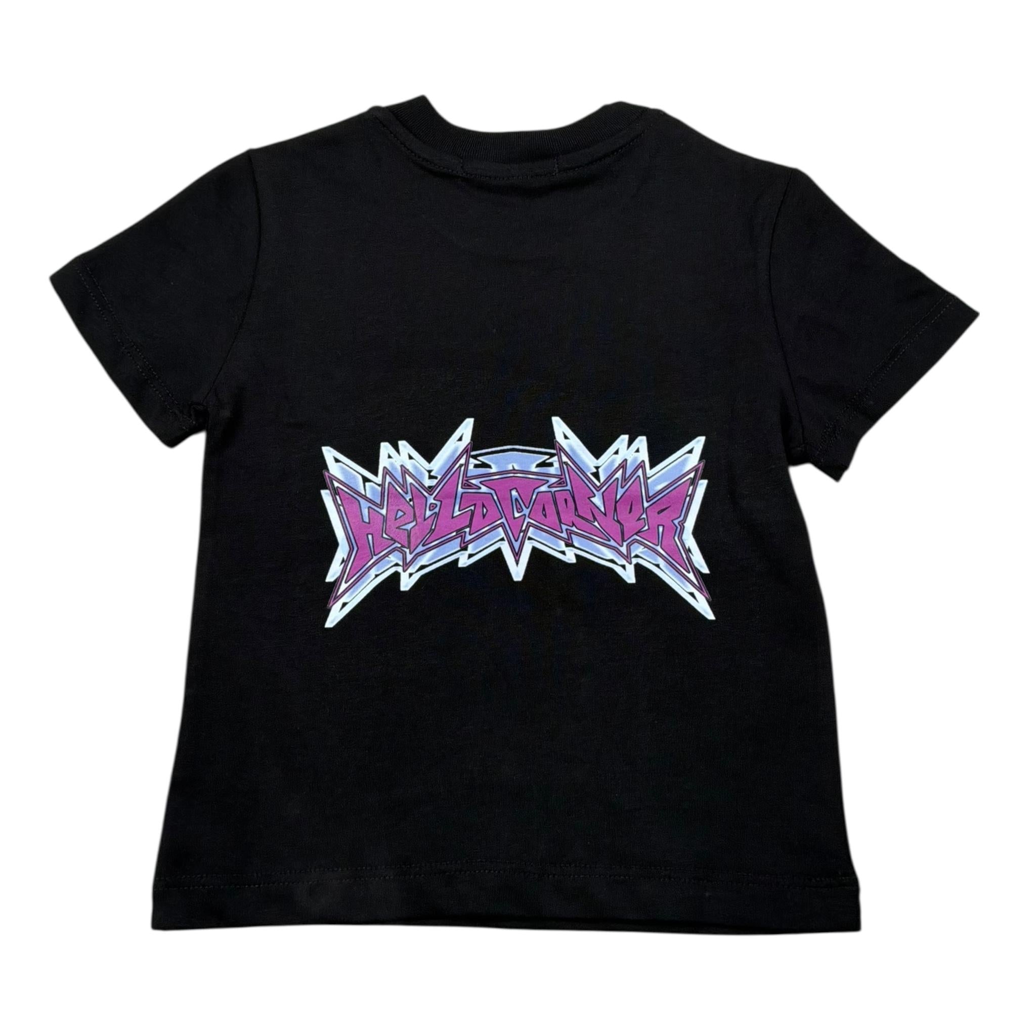 Do Not Conform T-Shirt Girocollo Tinta Unita con Stampa  per Neonato DTS002N NERO DO NOT CONFORM 