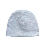 Le Bebe' Cappello Tinta Unita con Stampa per Neonata LBG62811 BIANCO LE BEBE' 