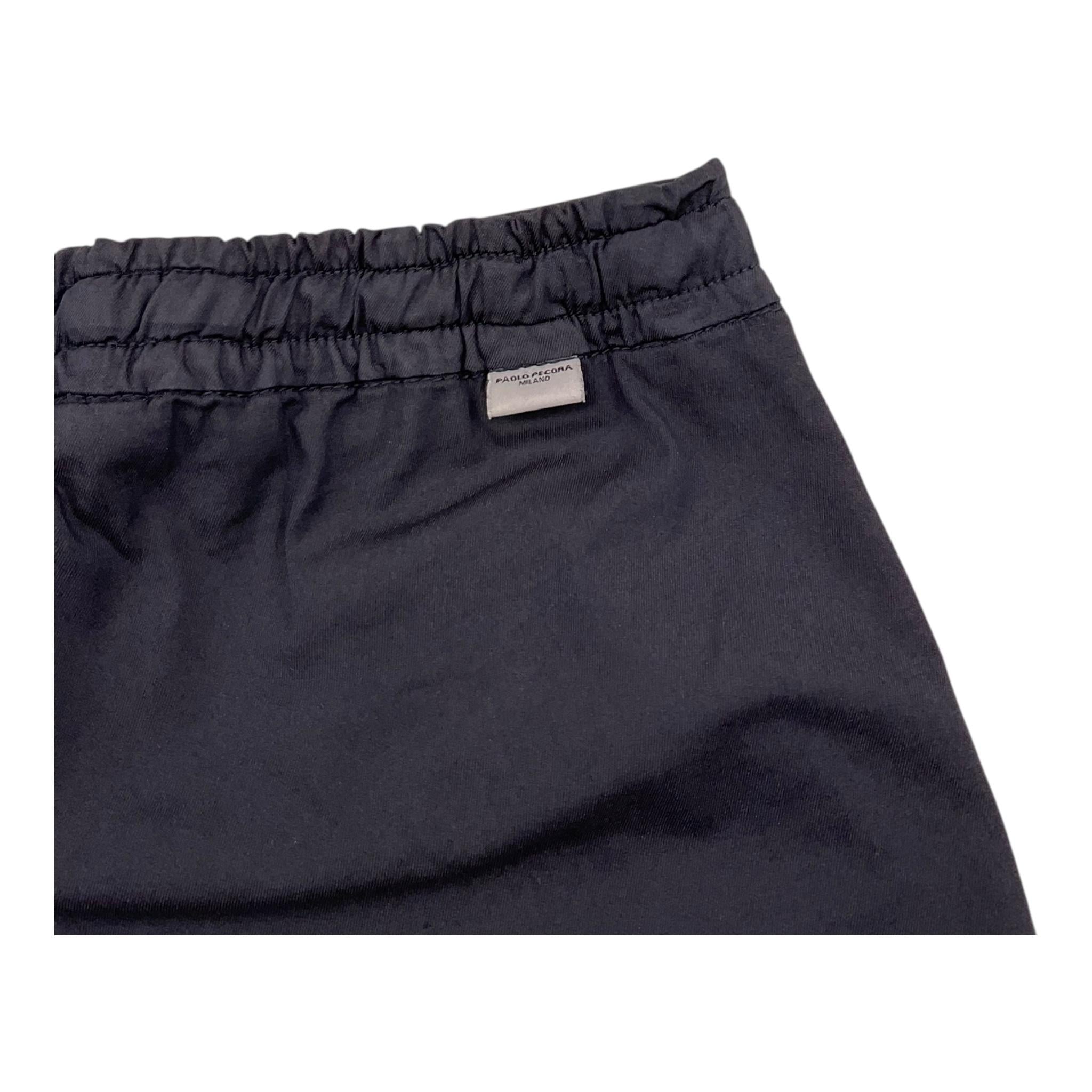 Paolo Pecora Bermuda Tinta Unita con Elastico In Vita per Bambino PP3998 BLU PAOLO PECORA 