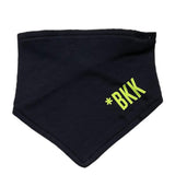 Bikkembergs Bavetta Tinta Unita Con Stampa Logo Blu Per Neonato
