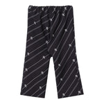 ELISABETTA FRANCHI pantalone tinta unita logato Blu per Bambina EGPA069 BLU ELISABETTA FRANCHI 