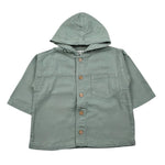 Play Up Giubbino Tinta Unita con Cappuccio per Neonato PA011AQ11401 VERDE PLAY UP 