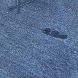 Saint Barth Felpa Girocollo Tinta Unita con Logo per Bambino 00490LL BLU SAINT BARTH 