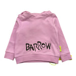 BARROW KIDS felpa tinta unita con cappuccio Rosa per Neonata F3BKUNHS131 ROSA BARROW KIDS 