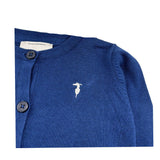 Trussardi Cardigan Tinta Unita con Logo per Bambino TGP26068CD BLU TRUSSARDI 
