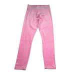 Juicy Couture Leggins Tinta Unita In Velluto per Bambina JBX66177 ROSA JUICY COUTURE 