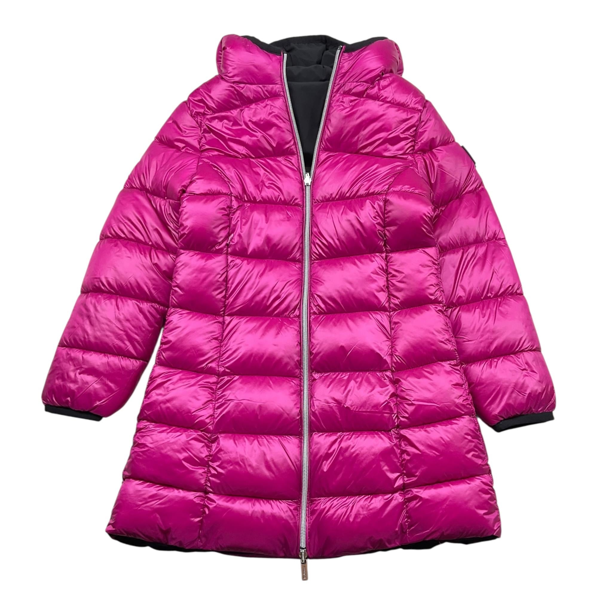 REFRIGUE giubbino reversibile con zip e cappuccio Magenta/nero per Bambina 2841O00002 MAGENTA/NERO REFRIGUE 