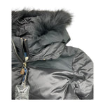 YES ZEE giubbino tinta unita con zip e cappuccio Nero per Bambina J016 NERO YES ZEE 