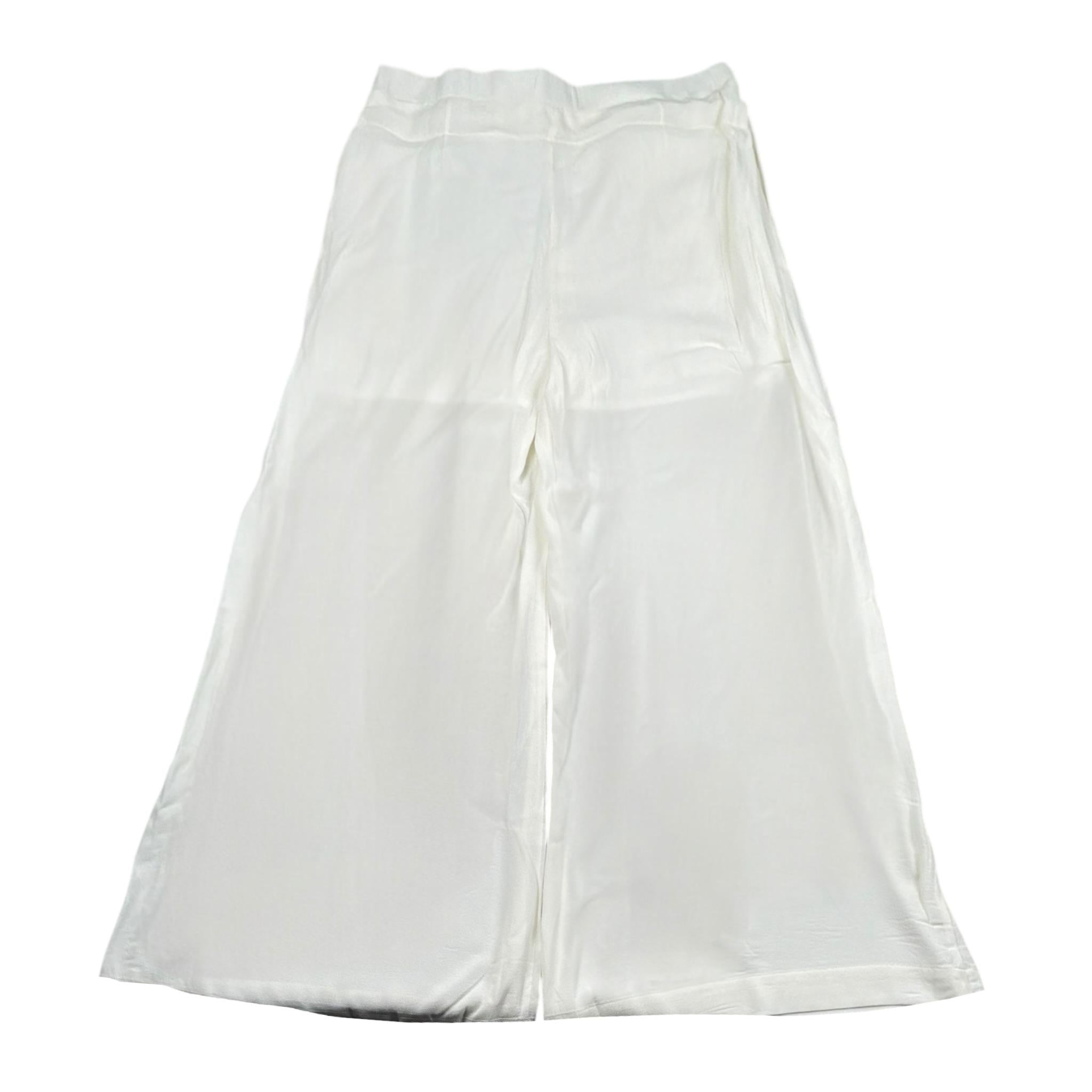 Liu Jo Pantalone Tinta Unita con Elastico In Vita per Bambina GA4188 BIANCO LIU JO 
