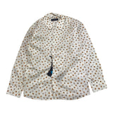 Emanuel Pris Camicia Tinta Unita con Stampa Beige per Bambino