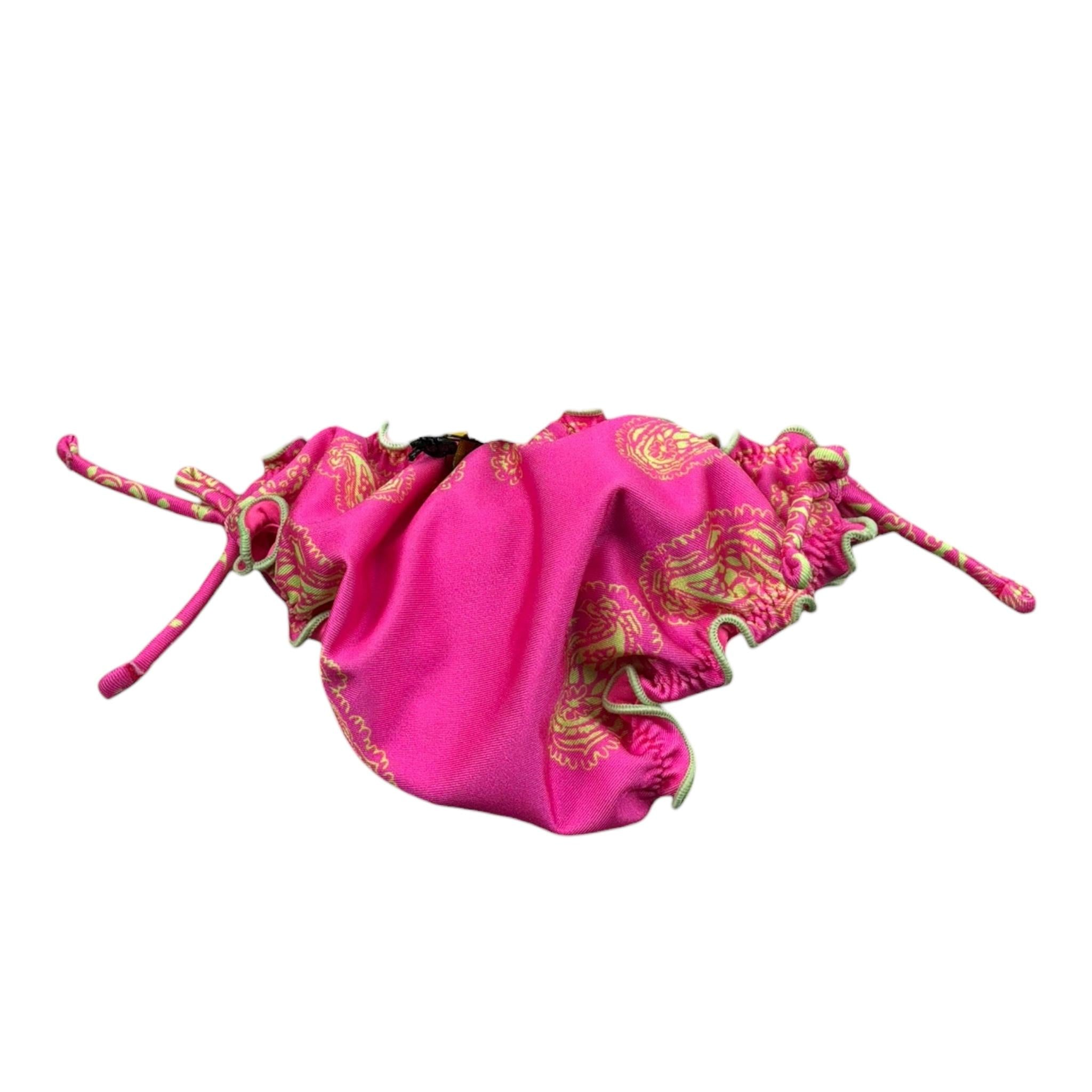 F**K Costume Modello Slip Tinta Unita con Stampa per Neonata FJ25B4A14BBX64 FUXIA F**K 