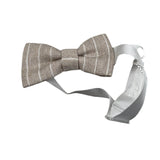 Le Bebe' Papillon Tinta Unita con Fantasia A Righe per Neonato LBB4483 BEIGE LE BEBE' 