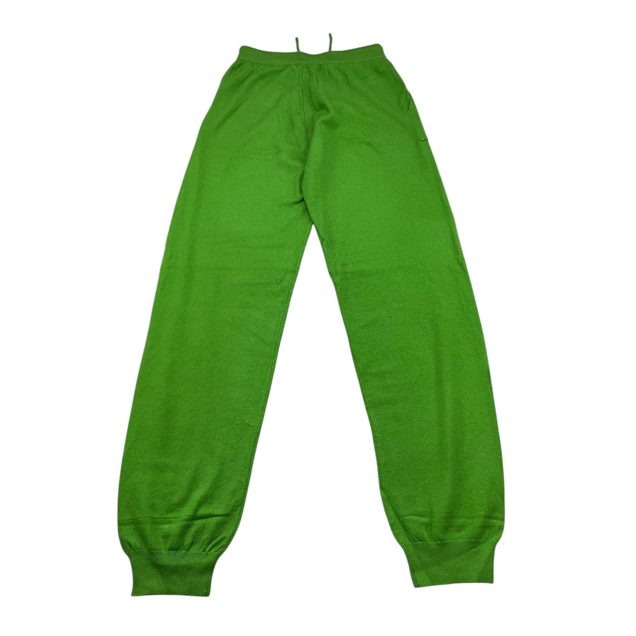 TO be too pantalone tinta unita con elastico in vita Verde per Bambina TBT2446 VERDE TO be too 