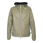 K-Way Giubbino Reversibile Bicolore per Bambino K61314W NERO/VERDE K-WAY 