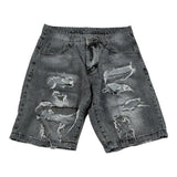 Colors Bermuda tinta unita In Denim Nero per Bambino ROROOR NERO COLORS 