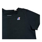 K-Way T-Shirt Girocollo Tinta Unita con Logo per Bambino K4\\4WW NERO K-WAY 
