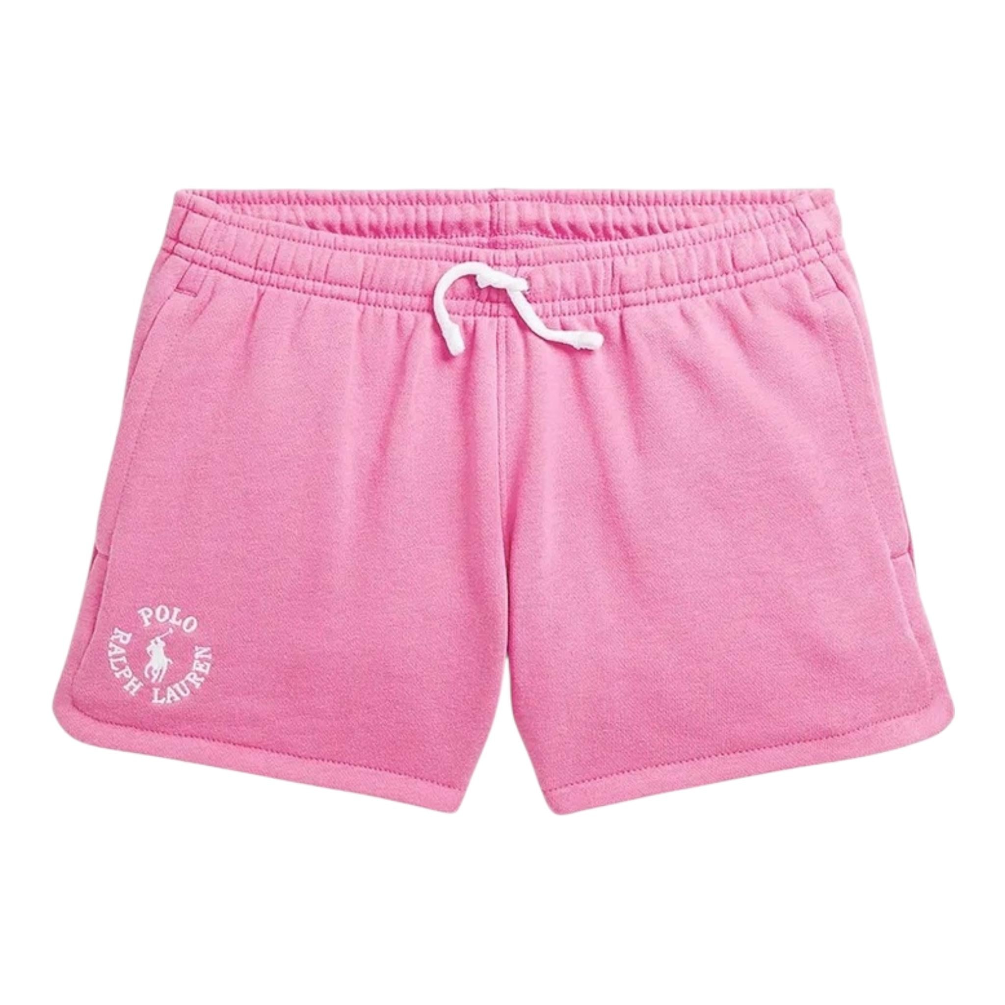 Ralph Lauren Short Tinta Unita con Elastico In Vita per Bambina 313965120001 ROSA RALPH LAUREN 