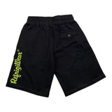 Refrigiwear Bermuda In Felpa Tinta Unita Con Stampa Logo Nero Per Bambino