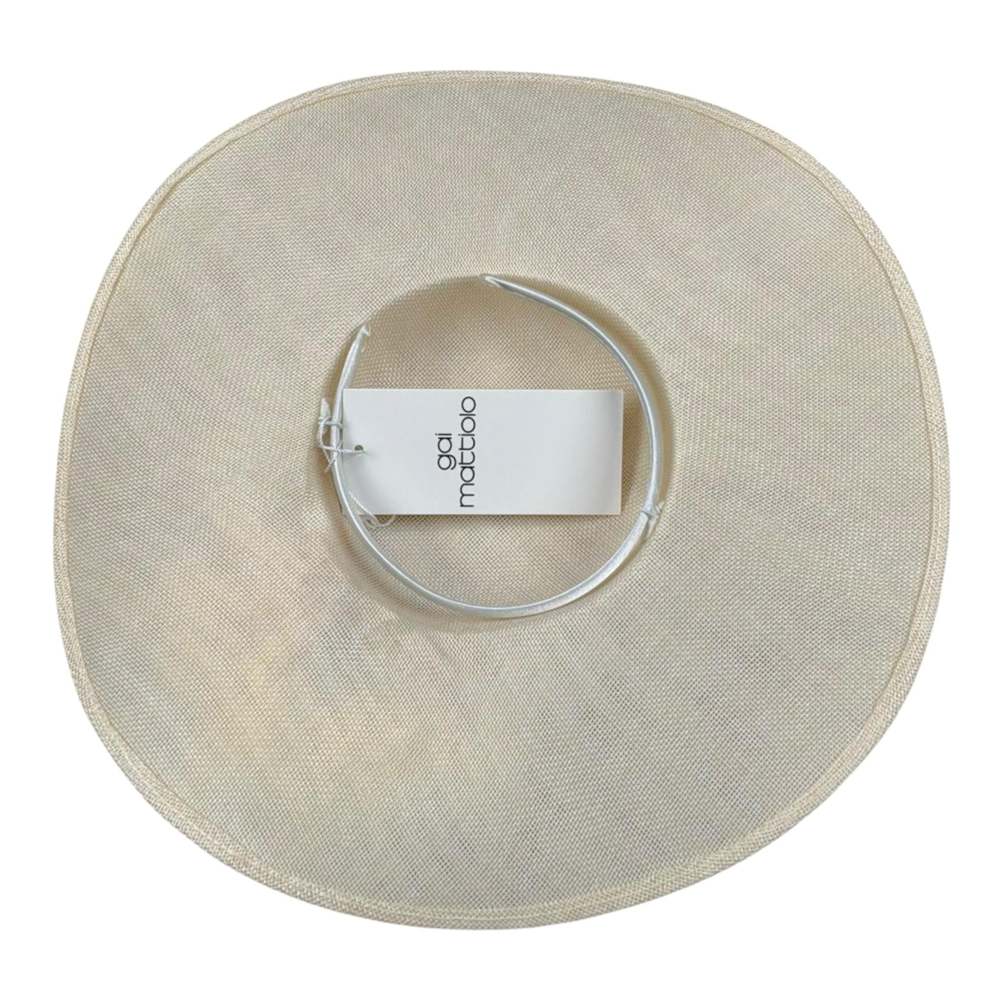 Gai Mattiolo Cappello Tinta Unita con Applicazioni per Bambina GM100647 BEIGE GAI MATTIOLO 