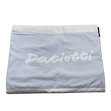 CESARE PACIOTTI coperta tinta unita con logo e profili in contrasto Bianco per Neonato COP5301N BIANCO CESARE PACIOTTI 