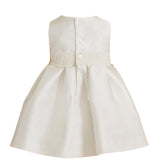 Abel & Lula Abito Cerimonia Tinta Unita con Applicazioni per Bambina 5014J BIANCO ABEL & LULA 