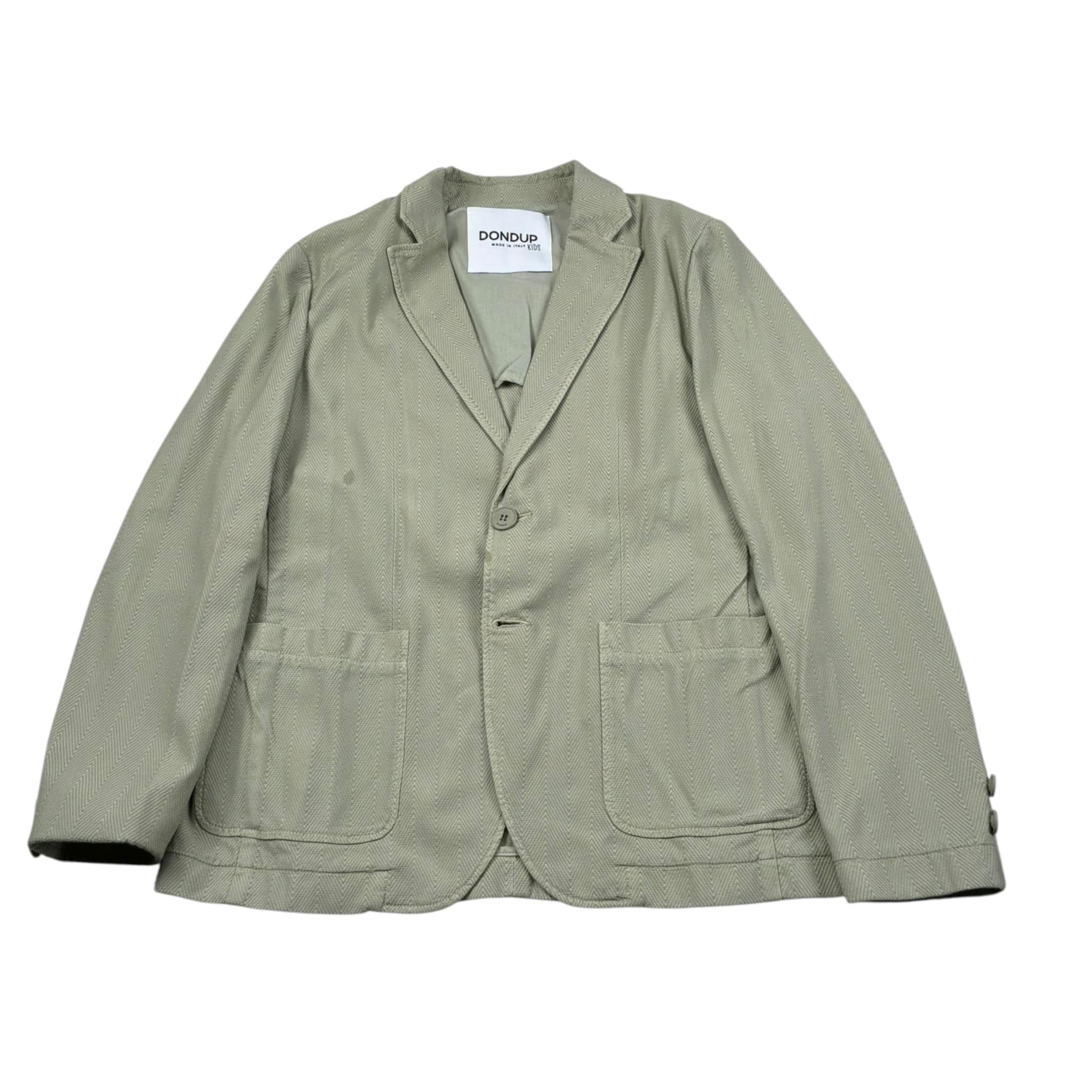 Dondup Giacca Tinta Unita per Bambino DMGC015 VERDE DONDUP 