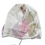 Nanan Cappello Tinta Unita con Stampa Bianco per Neonata