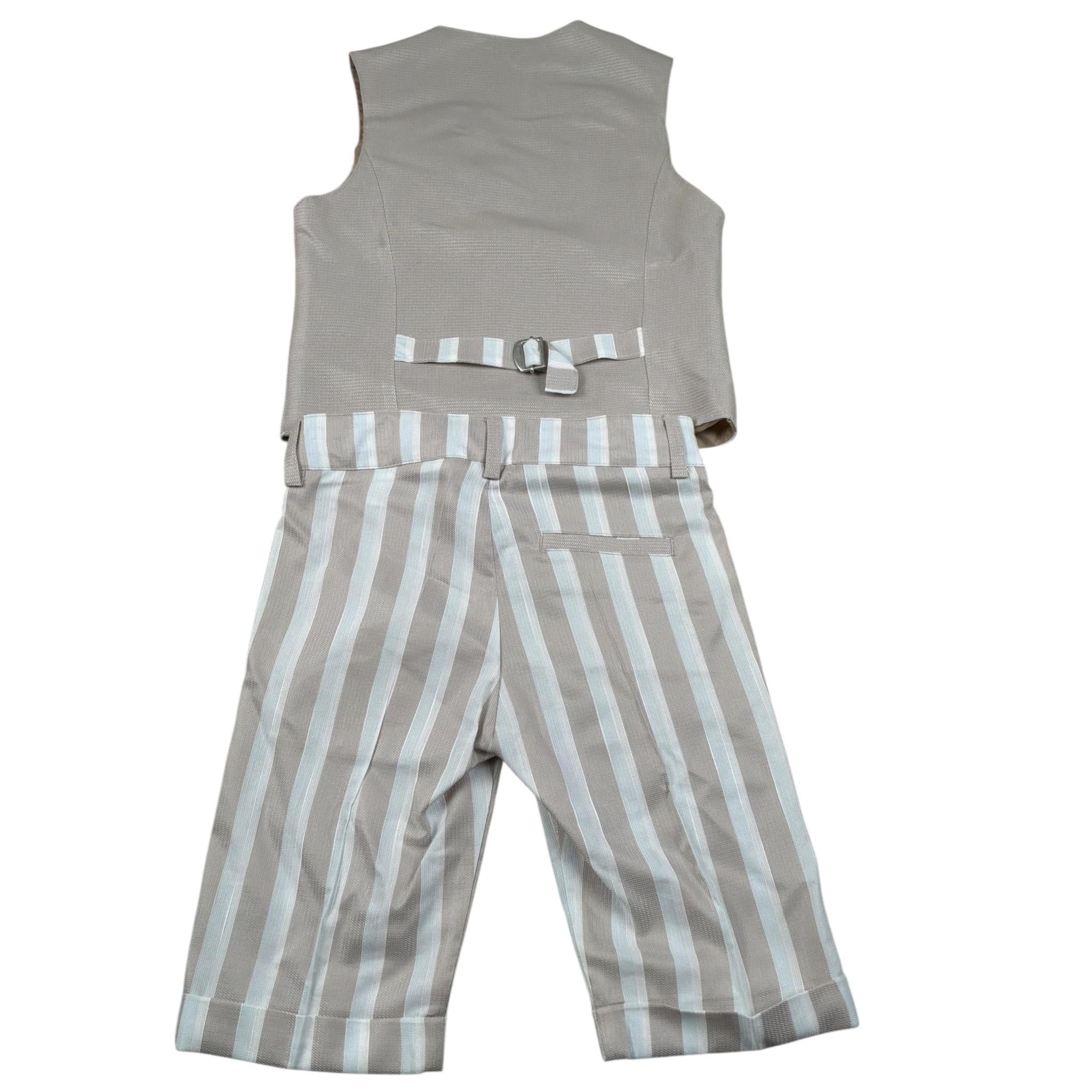 New Gereration Completo 2 Pezzi Gilet-Pantalone Beige per Bambino 41953 BEIGE NEW GERERATION 