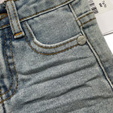 Cesare Paciotti Bermuda In Denim Tinta Unita per Neonato BMP5161B AZZURRO CESARE PACIOTTI 