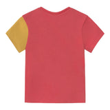 Mayoral T-Shirt Girocollo tinta unita con Stampa In Contrasto Rosso per Neonato 10377 ROSSO MAYORAL 