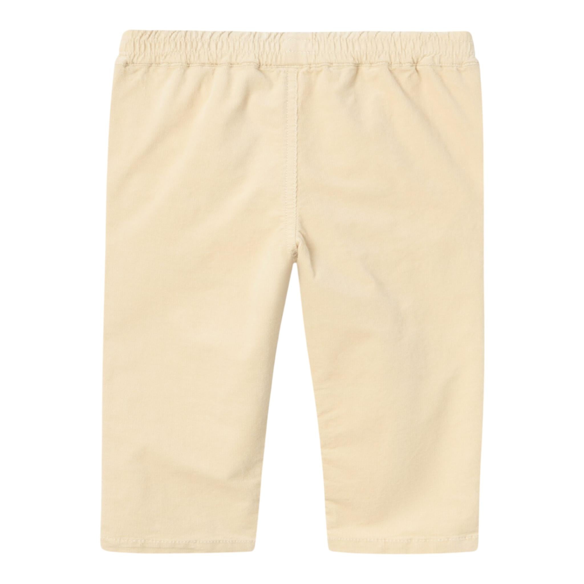 NAME IT pantalone tinta unita con girovita regolabile Beige per Neonato 13232430 BEIGE NAME IT 