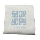 John Richmond Coperta Tinta Unita con Stampa per Neonato RLP26003CE BIANCO/AZZURRO JOHN RICHMOND 