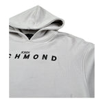 John Richmond Felpa Chiusa con Cappuccio Tinta Unita per Bambino RBP26003FE GRIGIO JOHN RICHMOND 