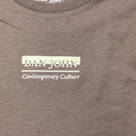 DAN JOHN shirt girocollo tinta unita con stampa Tortora per Bambino TSD5306J TORTORA DAN JOHN 