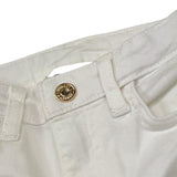 Twinset Pantalone Modello A Palazzo Tinta Unita per Bambina 251GJ2611 BIANCO TWINSET 